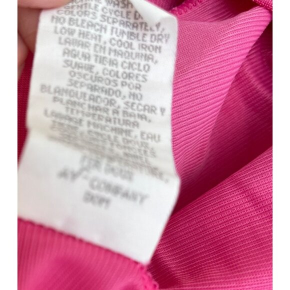 Vanity Fair Pink Nylon Sleeveless Nightgown XL Made In USA - Picture 10 of 10